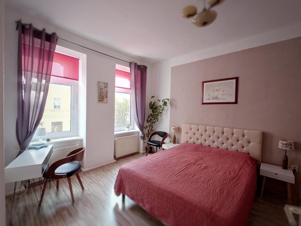 Flat In Neo Country Style Aus Gruenderzeit Bis 6 Person Lägenhet Leipzig Exteriör bild