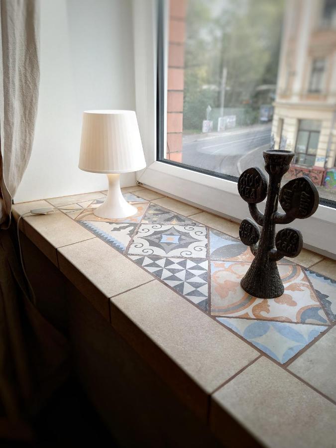 Flat In Neo Country Style Aus Gruenderzeit Bis 6 Person Lägenhet Leipzig Exteriör bild