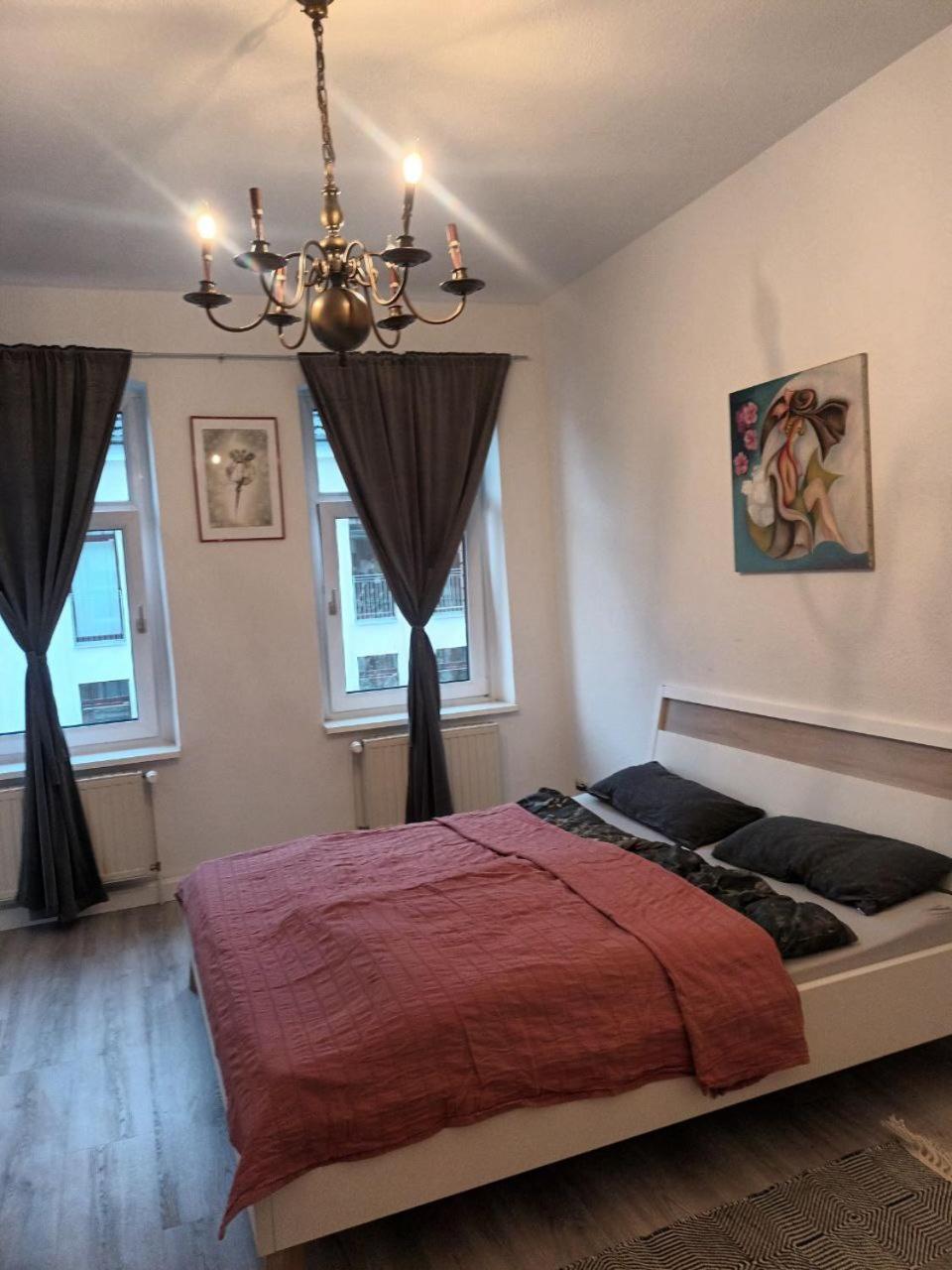 Flat In Neo Country Style Aus Gruenderzeit Bis 6 Person Lägenhet Leipzig Exteriör bild